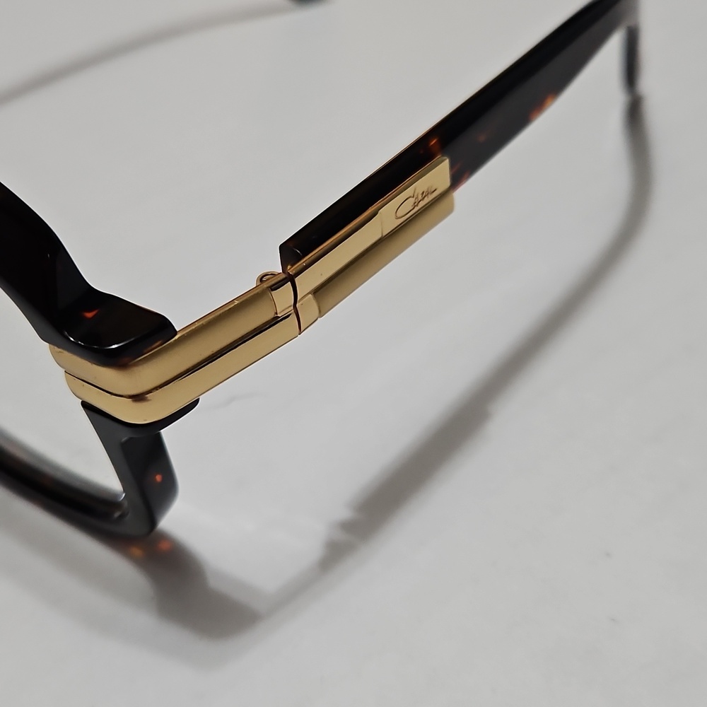 Cazal Legends Tortoiseshell Aviator Frames with Gold Accents Mens Or Womens - Picture 3 of 16